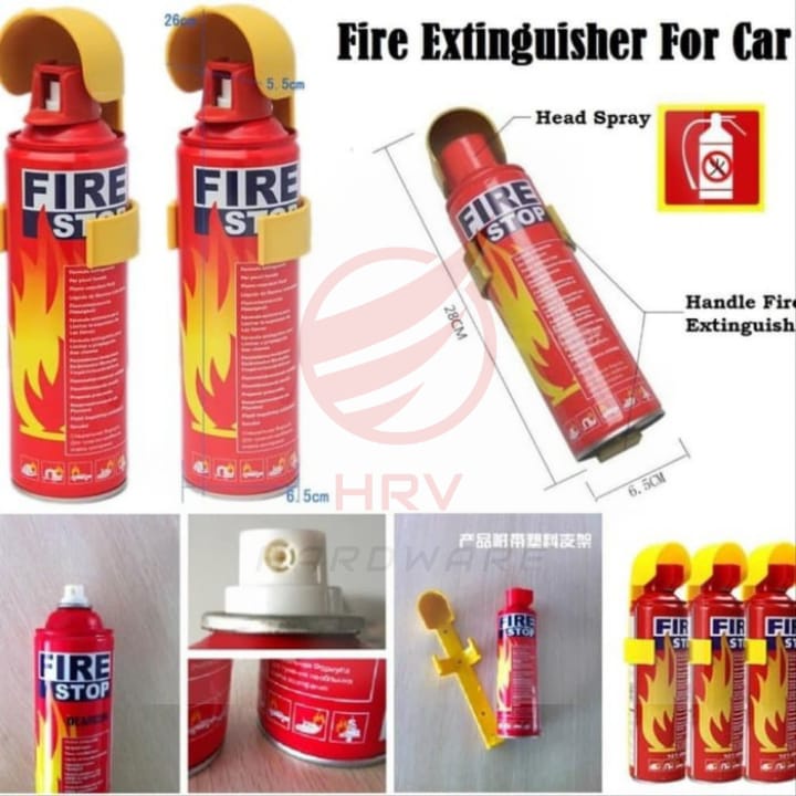 ALAT PEMADAM API / KEBAKARAN RINGAN MOBIL FIRE STOP 500ML MURAHH