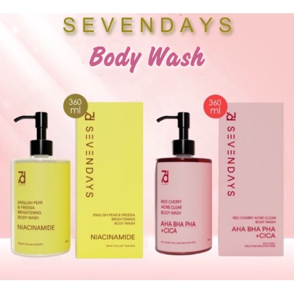 Seven Days Body Wash 360ml