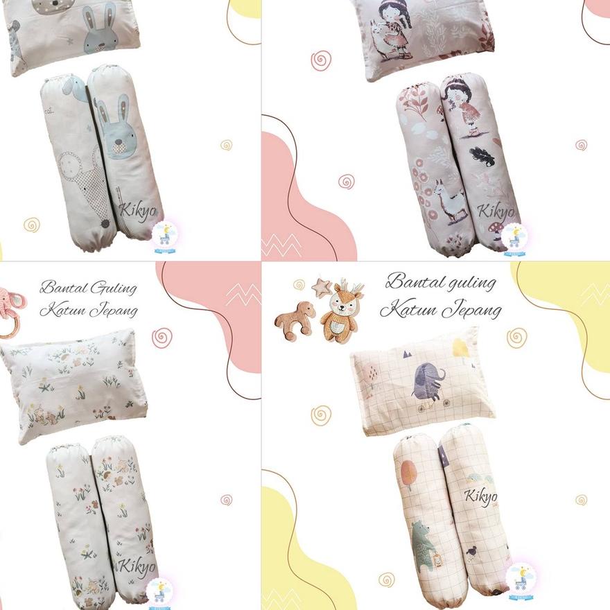 ➫ Bantal guling bayi katun jepang / sarung bantal guling bayi katun jepang ➵