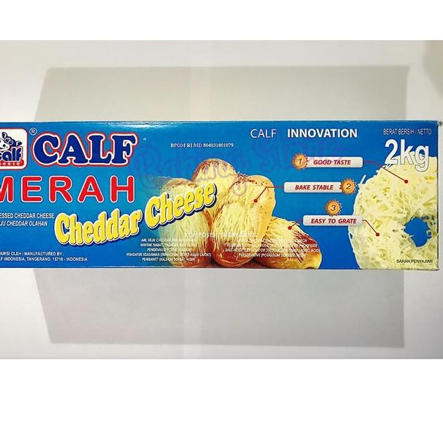 

✸ Keju Cheddar Calf Merah 2kg ♦