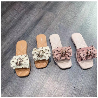 S1030 Sandal Wanita Motif Pita / Sandal Fashion Import / Sandal Model Pita / Sandal Cewek Murah