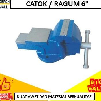 TERLARIS  Catok / ragum 6" - Mesin Jepit- Penjepit Besi