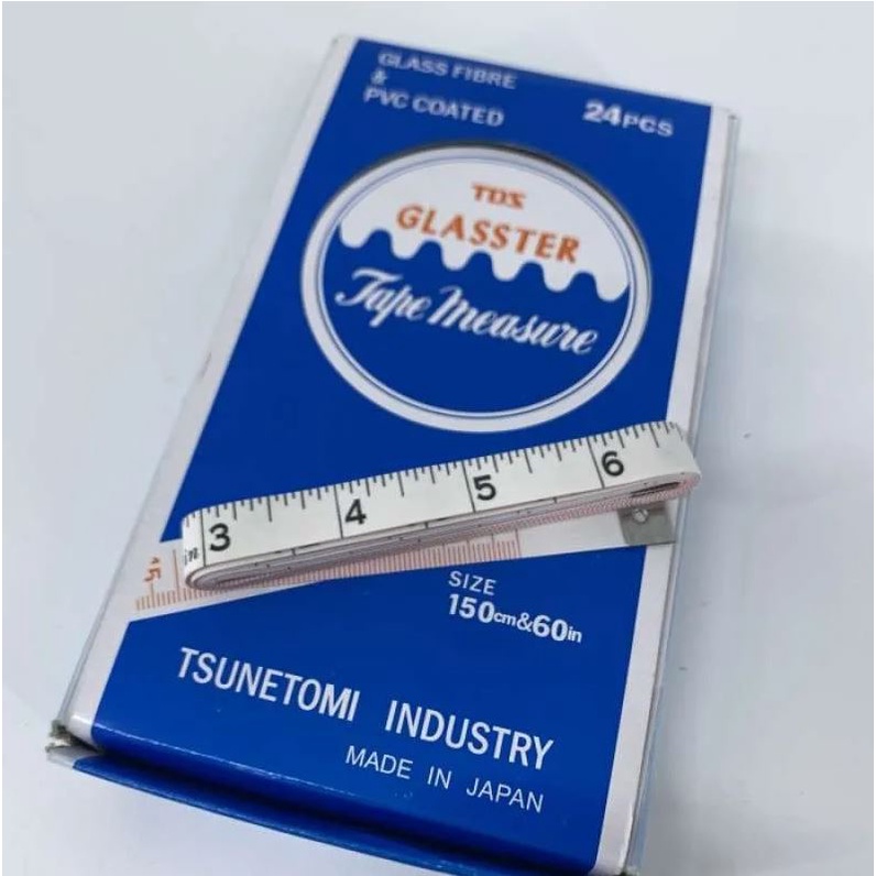 Tape Measure Meteran Jepang TDS Glasster Made In Japan 150cm