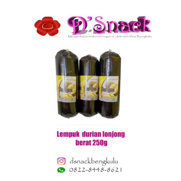 

LEMPUK DURIAN ASLI | BERAT 250g | OLEH-OLEH KHAS BENGKULU