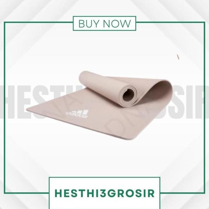 Alas Senam Matras Yog Matras Yoga 8Mm Yoga Mat 8Mm Vapor Grey Adidas Kiboemoon