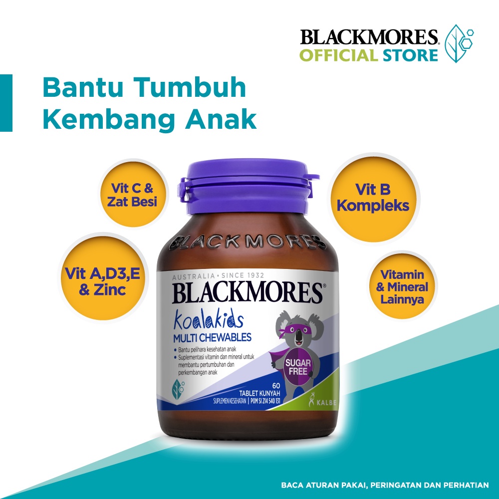 Vitamin Anak Blackmores Koalakids Multi Chewables