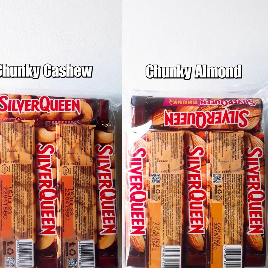 

♩ Coklat Silverqueen Chunky bar mini isi 12pcs ➴