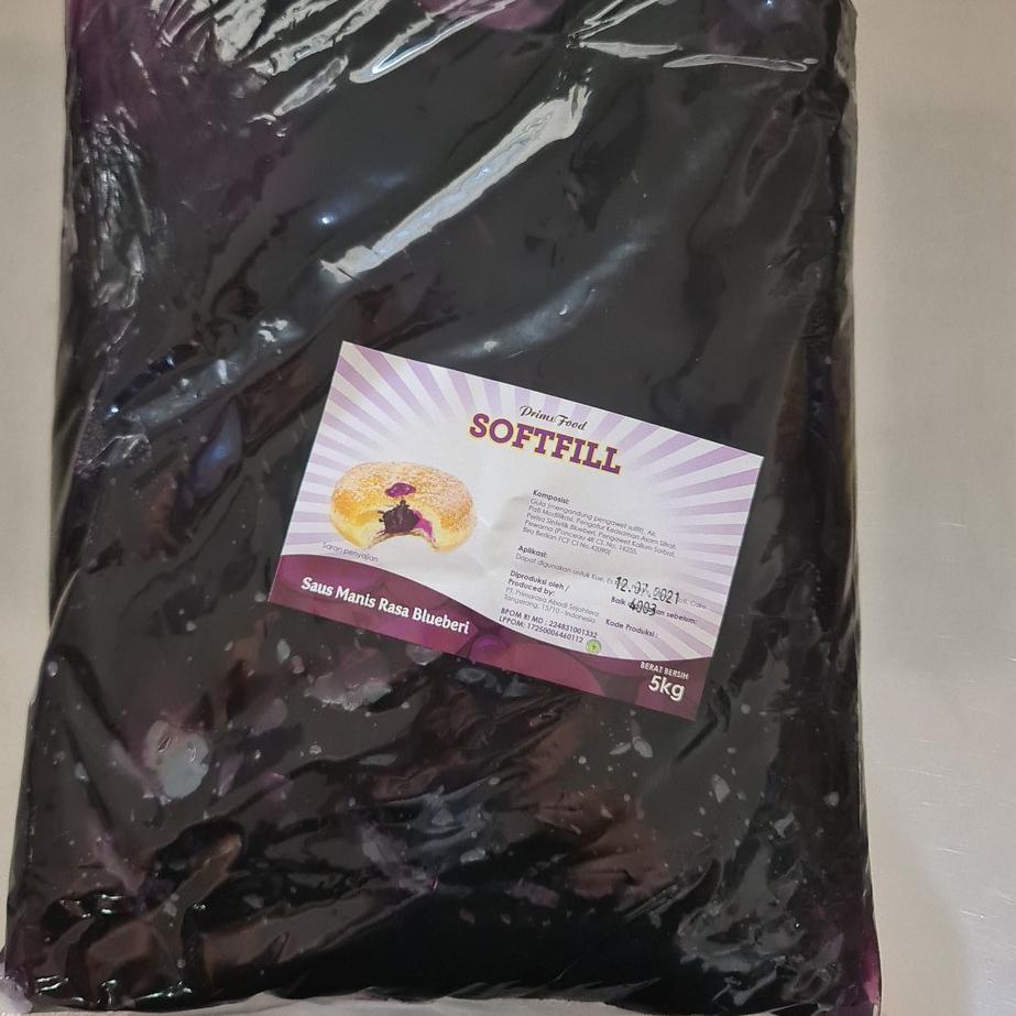 

✥ Selai Prims Food Blueberry 5 KG / PRIMSFOOD bluberi softfill 5kg ֍