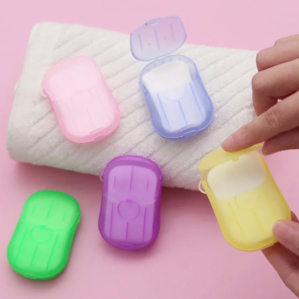 Sabun Cuci Tangan Kertas Isi 20 Pcs Sabun Kertas Cuci Tangan Paper