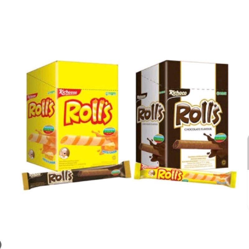 

Nabati Rolls Box Varian Keju Dan Chocolate