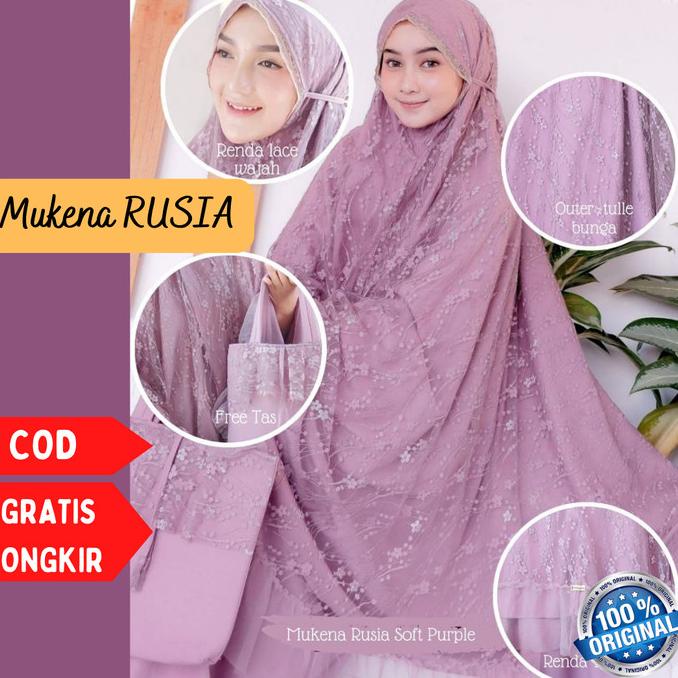 Mukena Rusia Dalanova | Mukena Dewasa Premium Mewah Terbaru