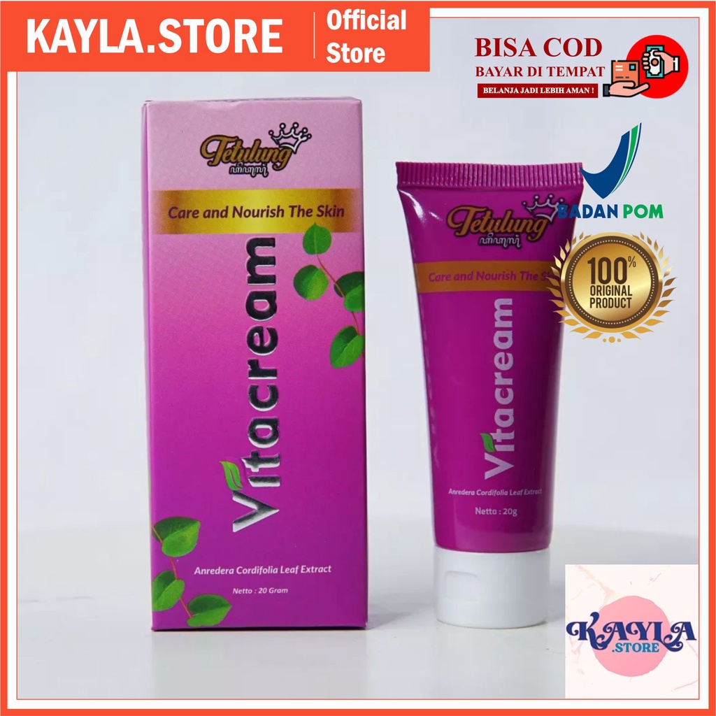 OBAT SALEP GATAL SELANGKANGAN - OBAT GATAL MENAHUN - VITACREAM - OBAT