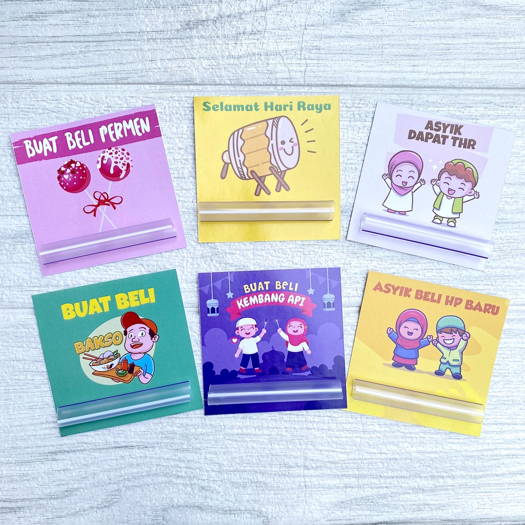 

amplop lebaran unik / ampop angpau sedotan