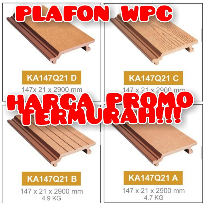 Plafon Wpc Kayu Asri