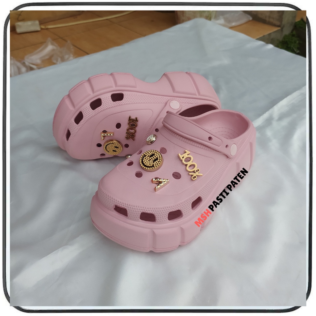 HYS 602 Sandal baim rubber eva sandal wedges perempuan