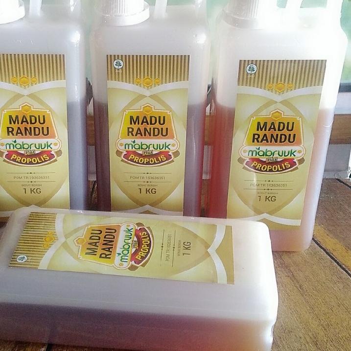 

✰ NEW Bunga Randu PLUS Propolis 1 Kg 1kg 1000 gr 1000gr Mabruuk ℮