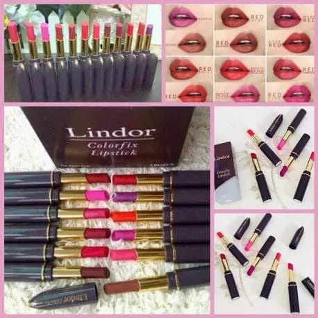 Lipstik Lindor Coklat / lindor Colorfix Lipstick / Lindor Lipstik Matte / Lipstik Lindor Colorfix / 