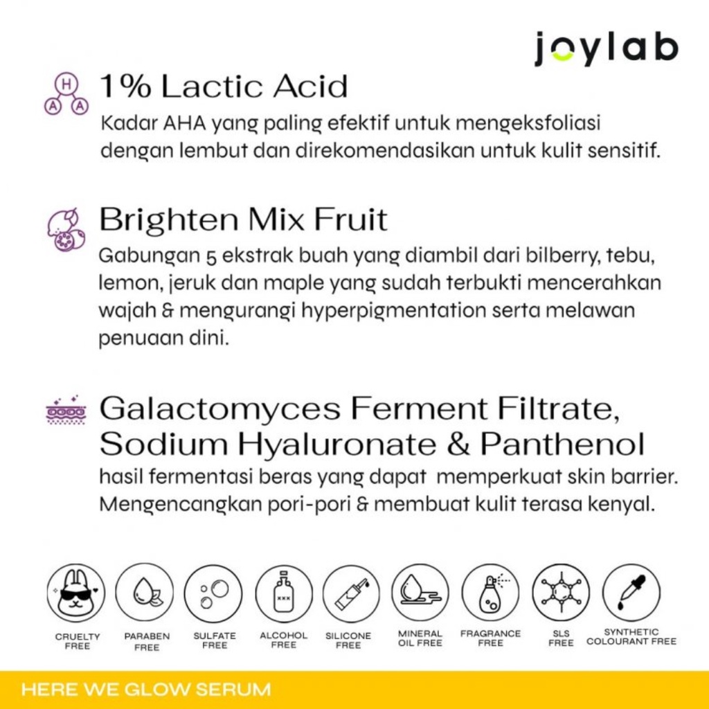 JOYLAB Here We Glow Serum 30ml