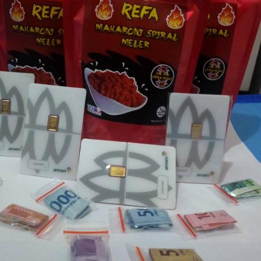 

➣ Refa Snack Berhadiah Uang dan Emas / Snack Zaman Now/ promo / new / Snack Makaroni ☈