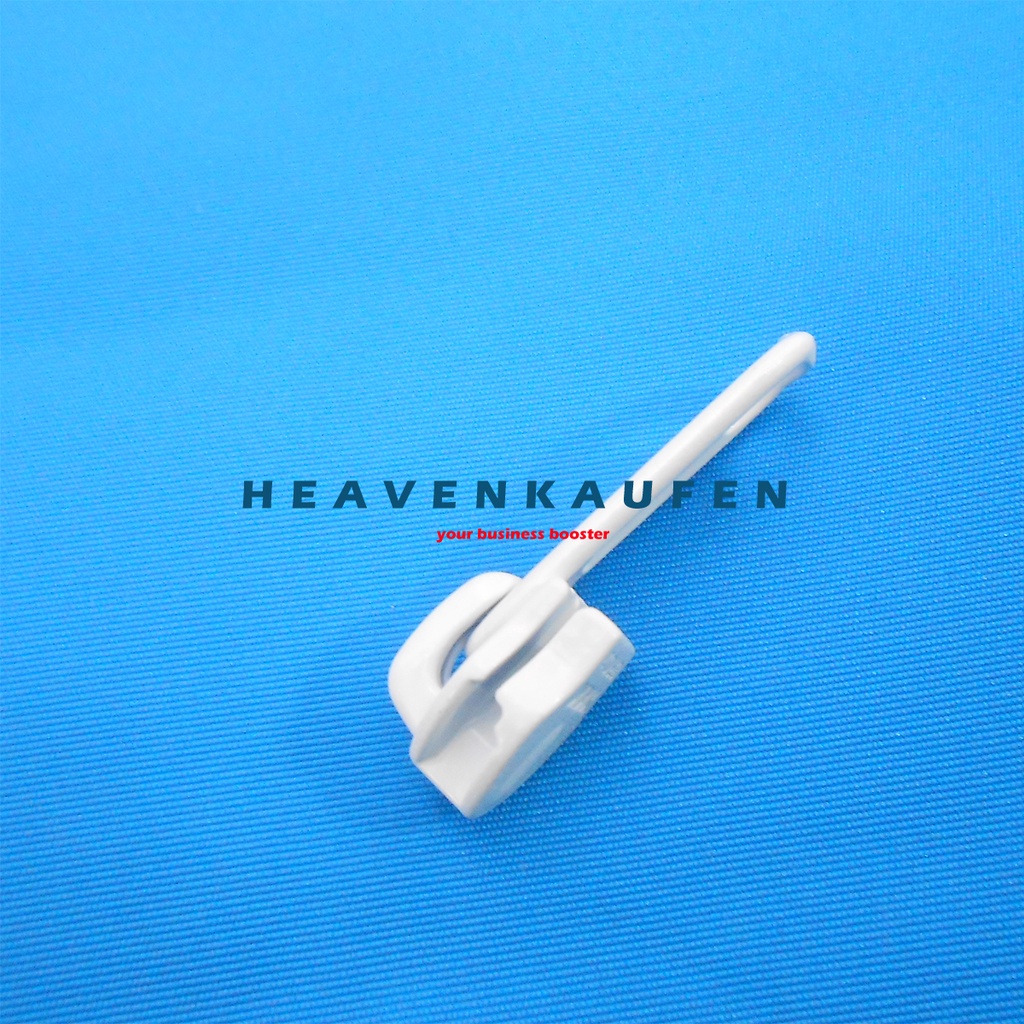 Kepala Resleting YKK Reverse Terbalik No 8 Warna Putih