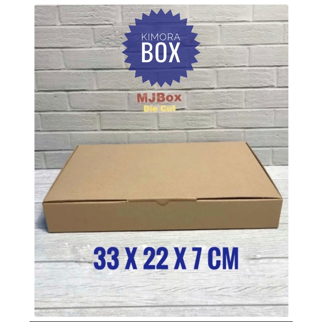 

kardus uk. 33x22x7 cm...box karton model pizza/die cut