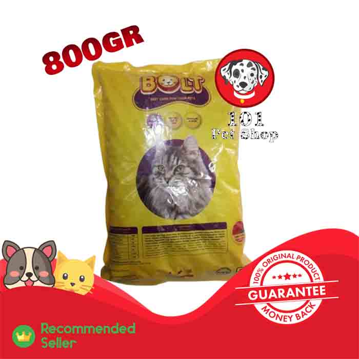 Makanan Kucing Murah BOLT Tuna Donat 800gr