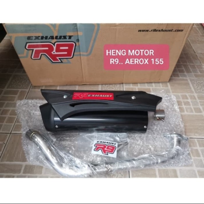 Knalpot R9 Misano SS series Yamaha aerox 155