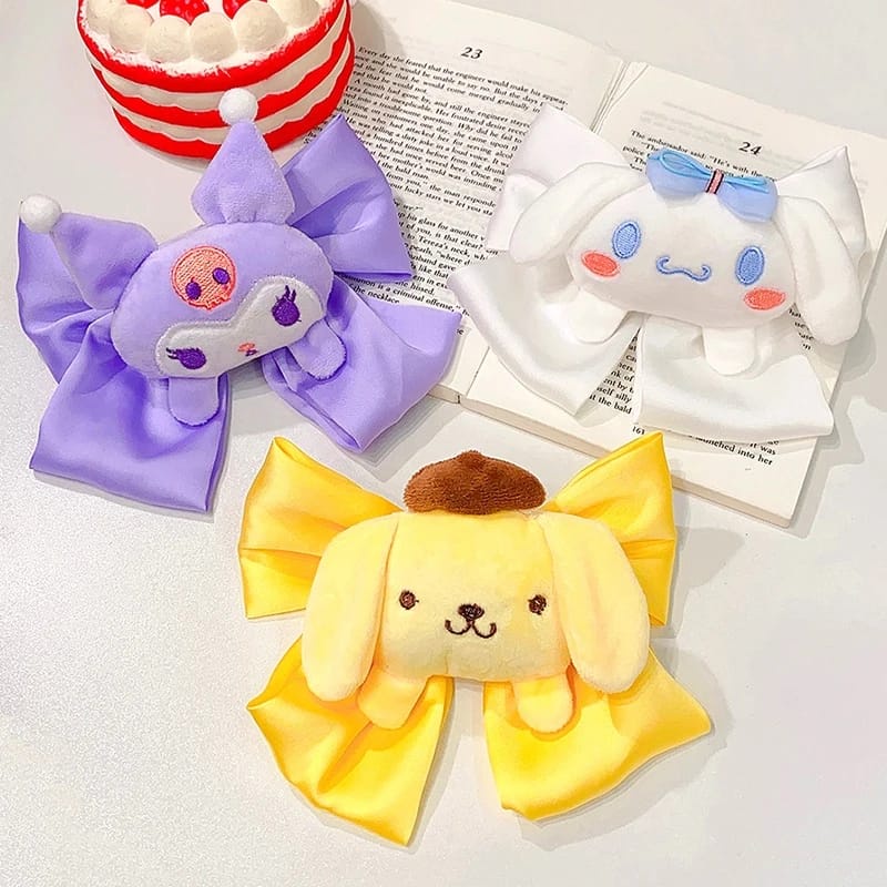 BOW SANRIO JEPIT RAMBUT ANAK CEWEK REMAJA PITA FASHION AKSESORIS KOREA IMPORT