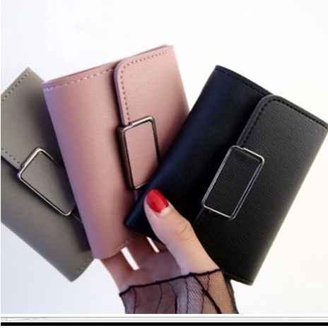 [GROSIR 10] Dompet Wanita Lipat Uang Kertas Premium Import Perempuan Mini