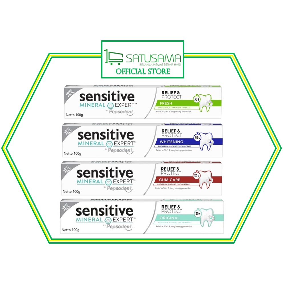 PEPSODENT SENSITIVE MINERAL EXPERT 100 G