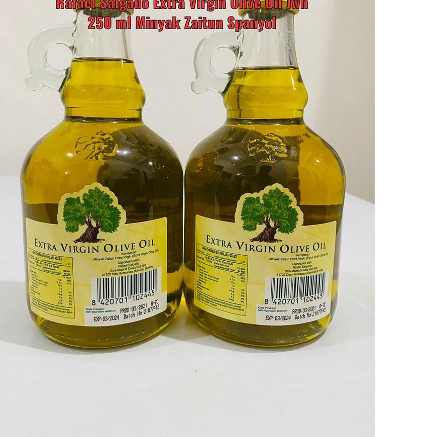 

★ Minyak Zaitun Rafael Salgado 250ml Extra Virgin Olive Oil Bisa Diminum ❂
