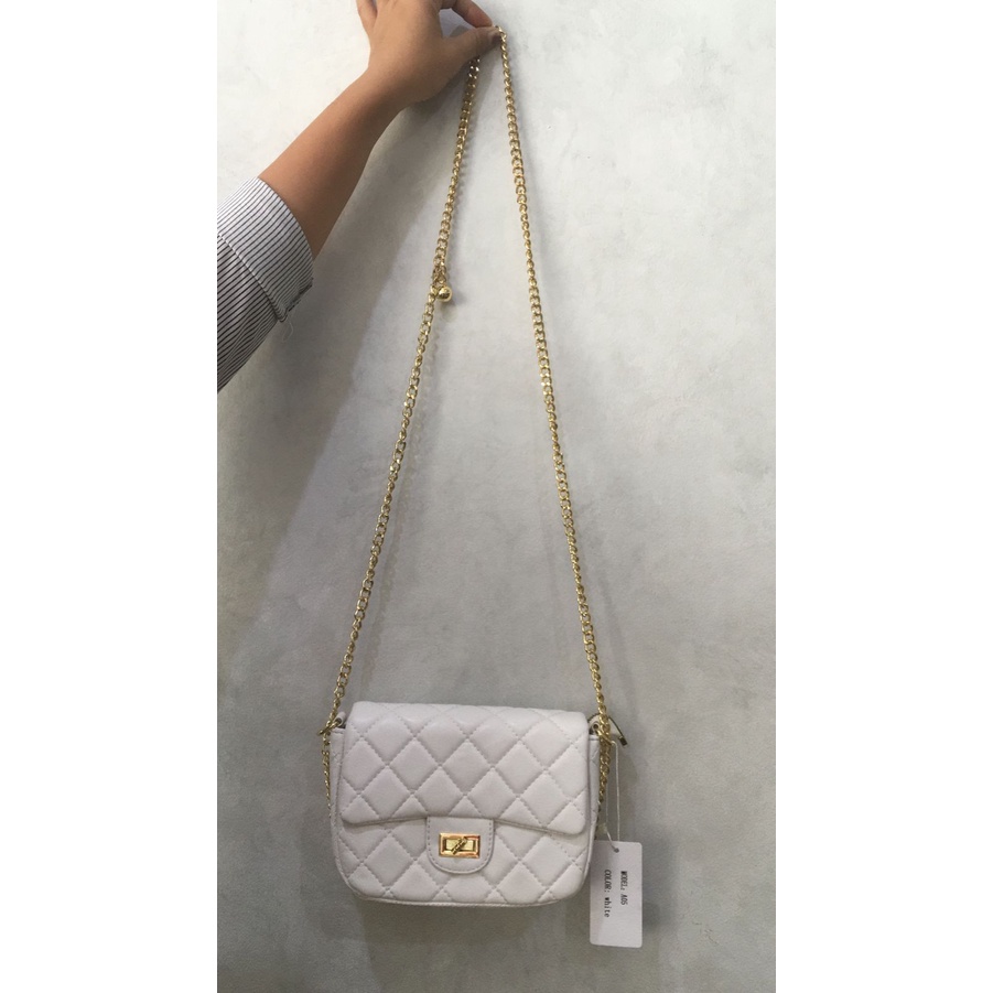 TASHAPPY JT0705 tas selempang wanita import tali rantai lucu model korea