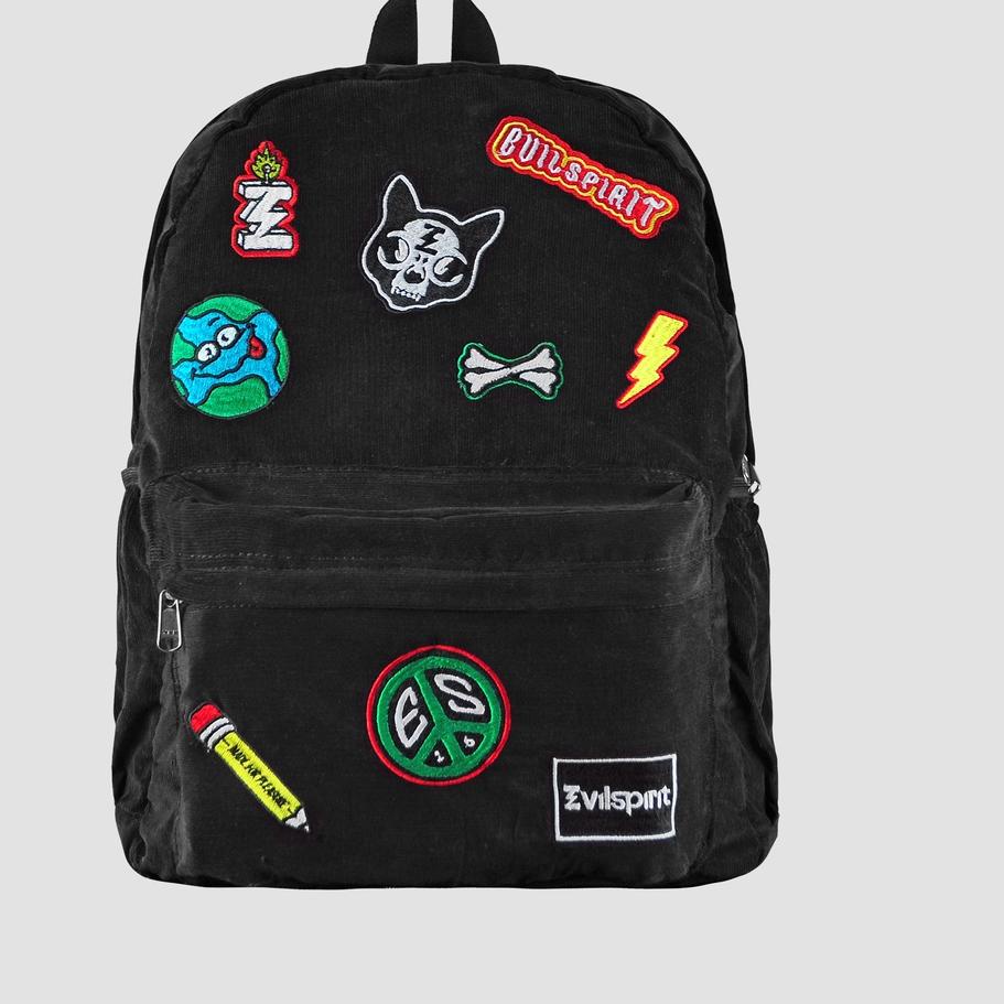 ➨ EVILSPIRIT TAS BACKPACK - HALIYZA PATCH BLACK ۩