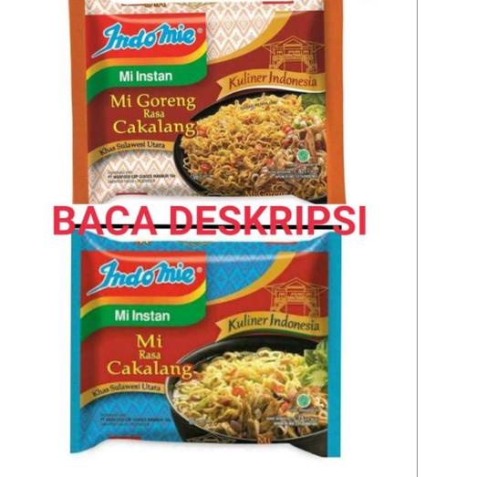 

◊ 12pcs indomie goreng kuah cakalang mie cakalang manado ➽