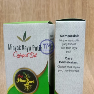 Minyak Kayu Putih Cajuput Oil Cap Akar Sari 60ml Original