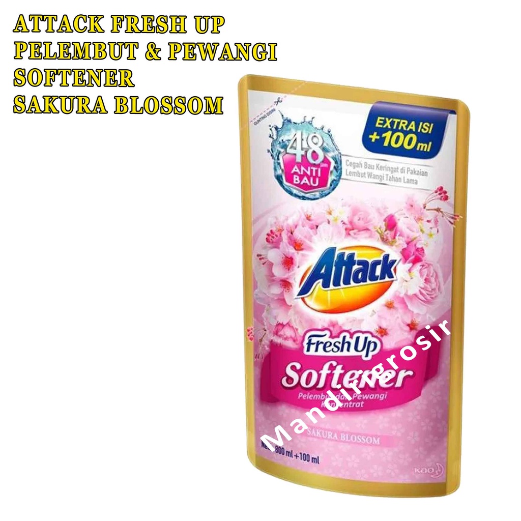 Attack Fresh Up Softener 680ml