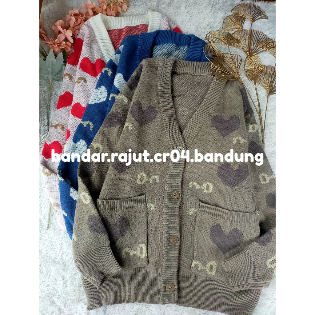 CARDIGAN RAJUT KEY - KEY BRANDED 7 GATE