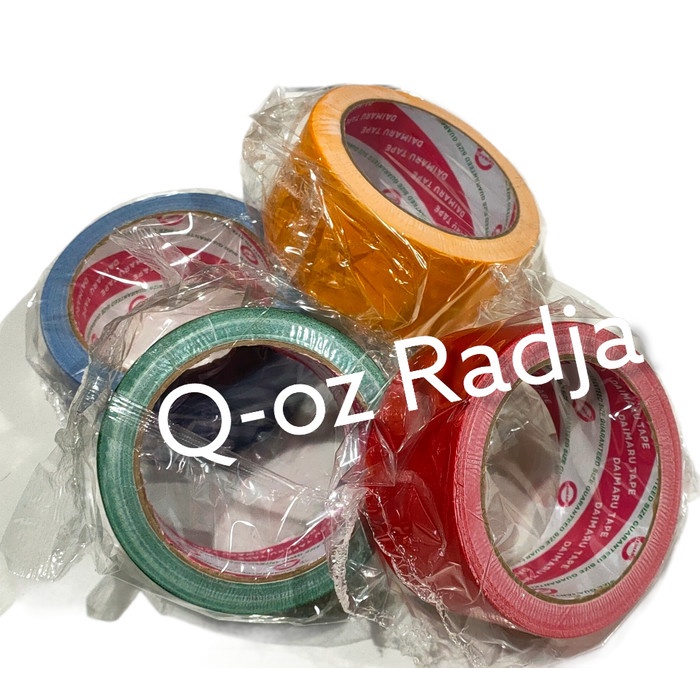 

Lakban Linen / Lakban Kain Warna 2" x 12 M DAIMARU