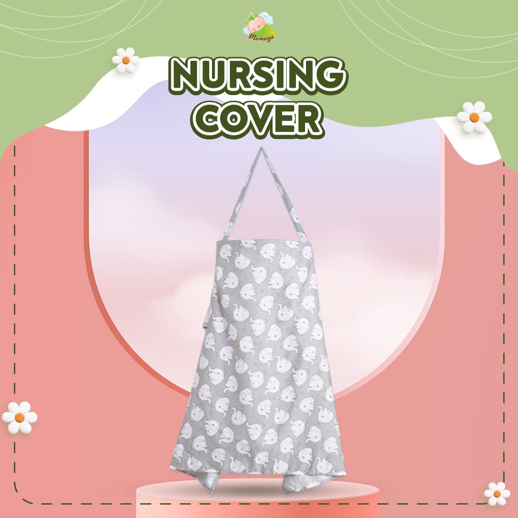 MOMOGII Apron Menyusui Nursing Cover FREE POUCH