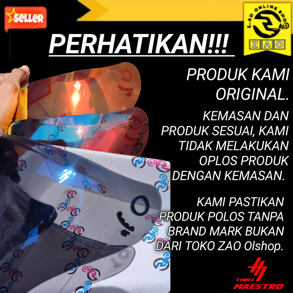 Kaca Helm R-SIX EVEREST Visor Helmet FLAT venom open flat datar rsixxpro rsix everest allsize all varian everes efres tm2