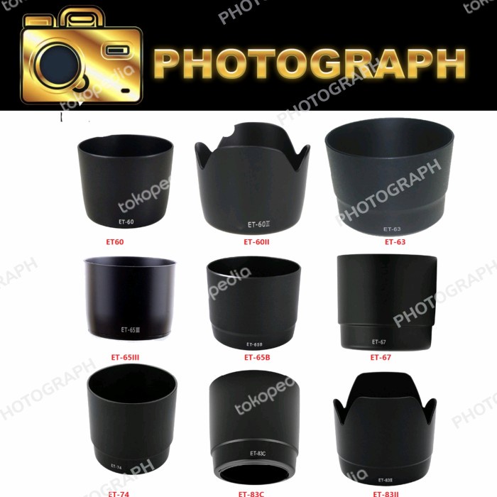 Terlaris Lens Hood For Canon/Hood For Canon
