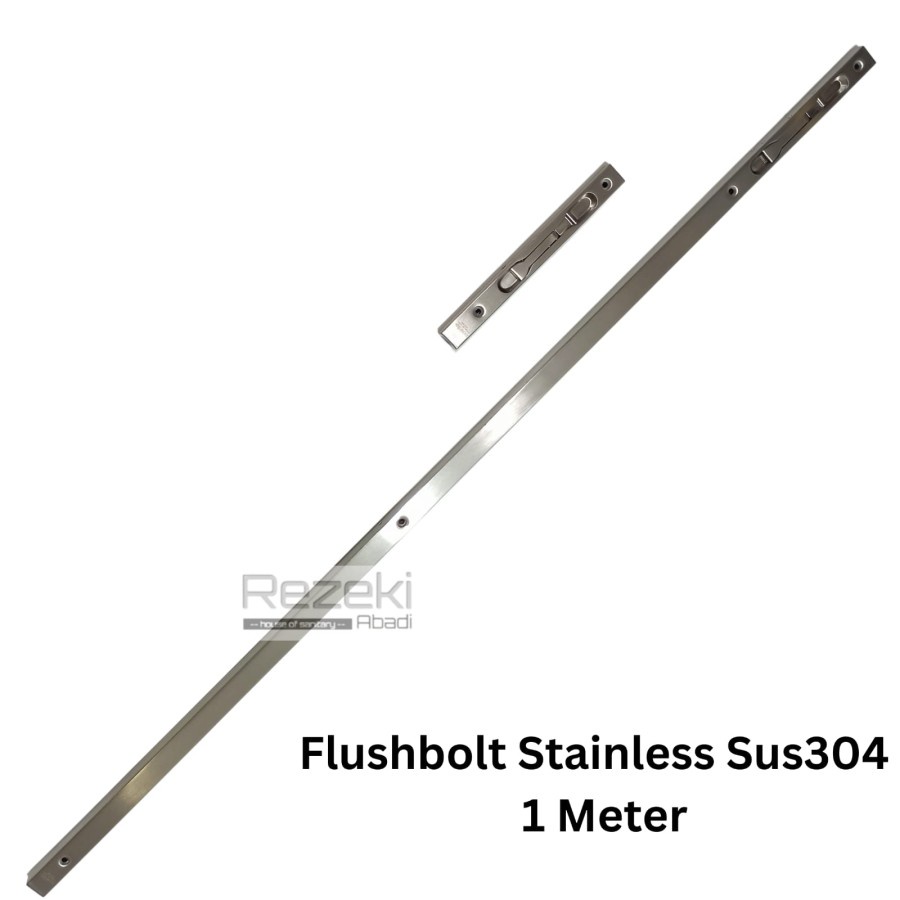 {Valenzolshop} Flushbolt Dows 100cm - Grendel Tanam Stainless Sus304 - Grendel Pintu