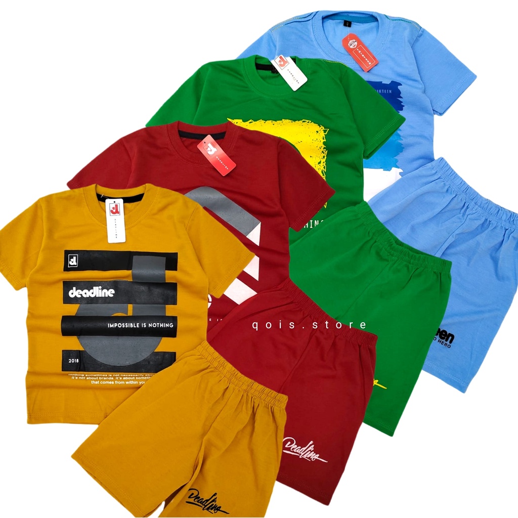 Setelan Anak Laki-laki / Setelan Anak Distro Thirteen 1-10 th