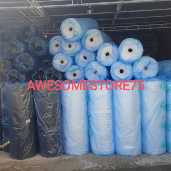 50 METER x LEBAR 125 cm BUBBLE WRAP HITAM BLACK per Roll 125 cm x 50 meter Paking Packing Plastik Pembungkus Terbaik Termurah Grosir