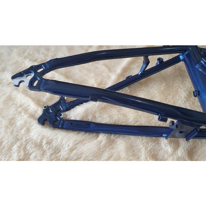 Frame fork + Hp Fnhon Monsoon Biru Discbrake disc brake Not Ubrike