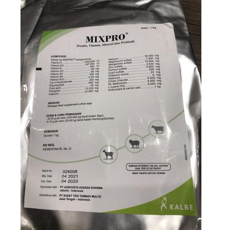 CHEKOUT Mixpro Suplemen Sapi baru