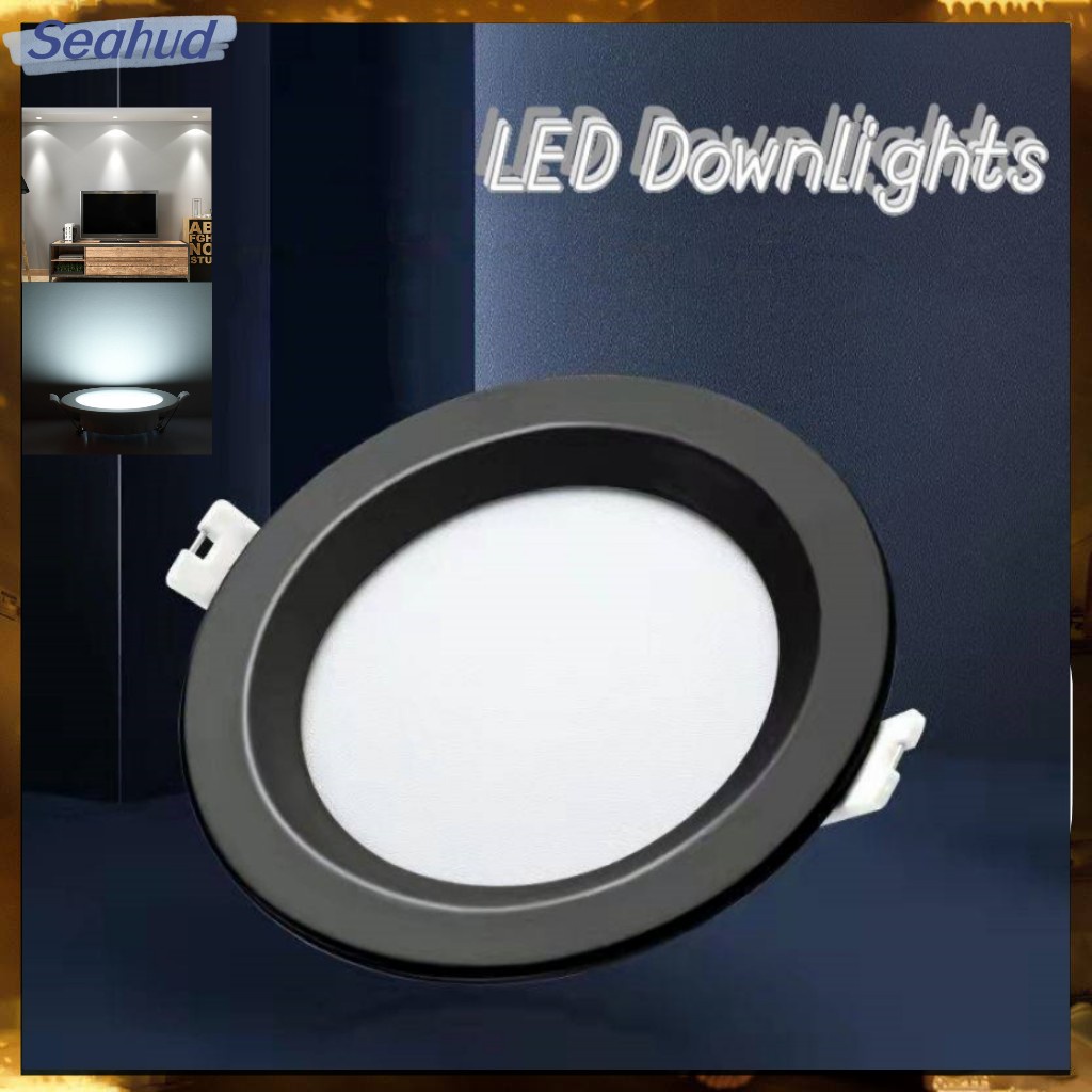 Lampu Downlight Plafon Lampu LED Downlight Plafon 5W/9W Lampu Tempel Plafon Hannochs Lampu Downlight