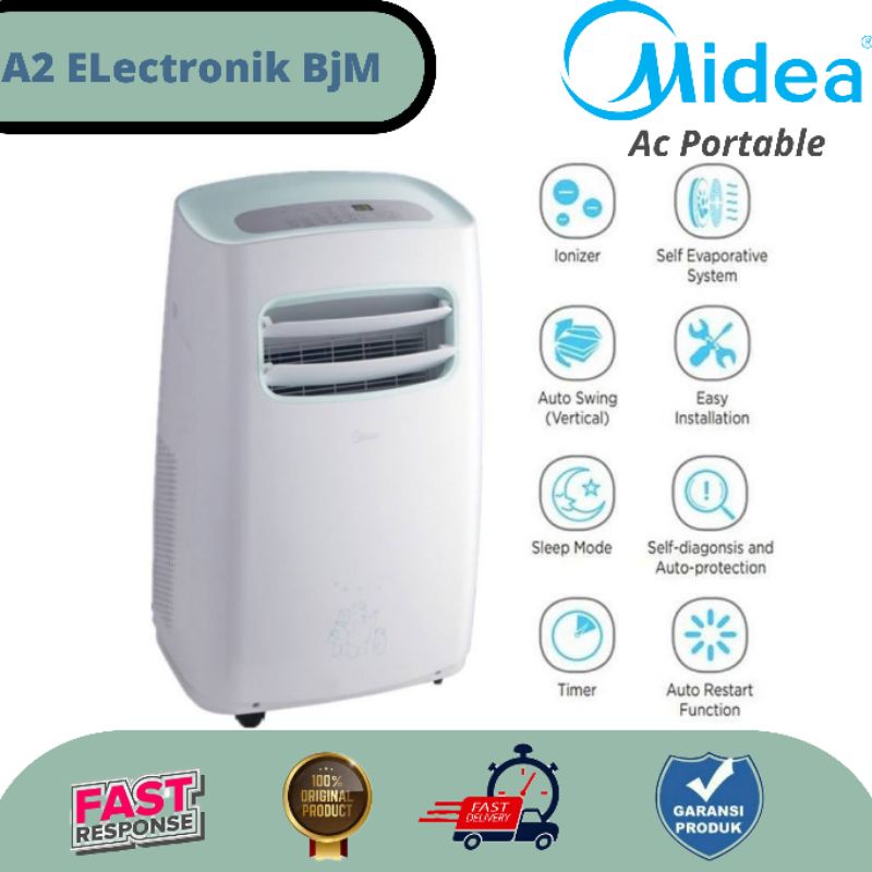 Ac Portable Midea Mpf2-09crn1 1pk