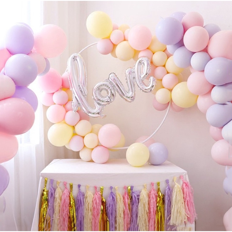 (/ 12 PCS )  Balon LATEX DOFF  Doff Pastel  /  Balon Ulang Tahun Warna Pastel / Balon Chrome Dekorasi Murah / Balon Macaron / Balon Ulang Tahun