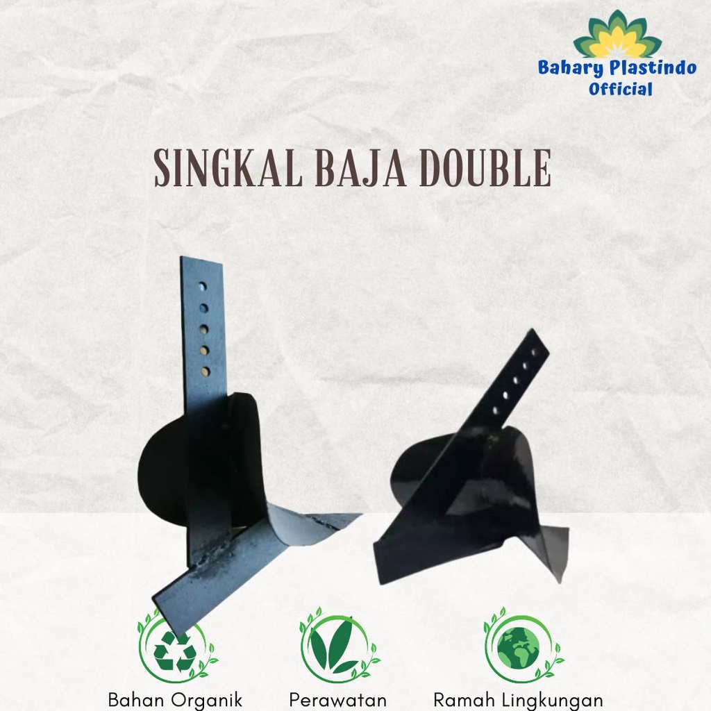 Mata Singkal Double Bajak Pertanian